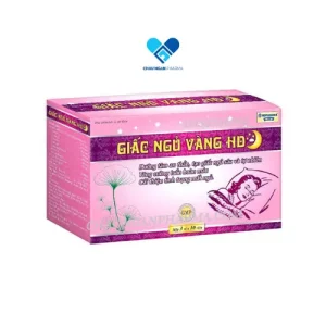 Giấc Ngủ Vàng HD (hồng) Hộp 30 viên - Châu Ngân