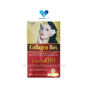 COLLAGEN ROX NÂU - Chai 60 viên nang mềm - Châu Ngân Pharma