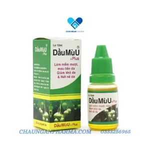 Combo 2 chai Dầu MÙ U PLUS Thiên Khánh 12ml - Châu Ngân Pharma