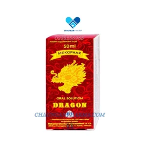 DUNG DỊCH UỐNG CON RỒNG 50ml Mekophar- Tăng cường sức khỏe đường ruột - Châu Ngân Pharma