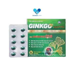 Ginko Natto - Hộp 100 viên - Châu Ngân Pharma