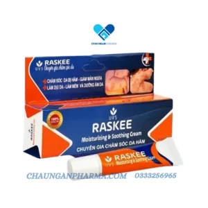 Kem UVS Raskee 10g - Dưỡng ẩm và làm mềm da - Châu Ngân Pharma