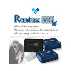 Tăng cường sinh lý nam 1h Rostex MG - Hộp 10 viên - Châu Ngân Pharma - Hình ảnh 2