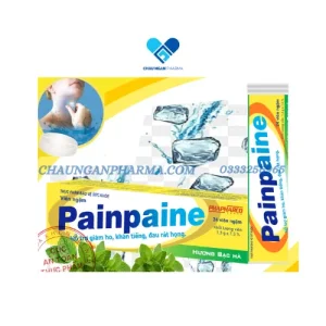 Viên ngậm PAINPAINE Phapharco - Ống 24 viên - Giảm ho, dịu họng - Châu Ngân Pharma
