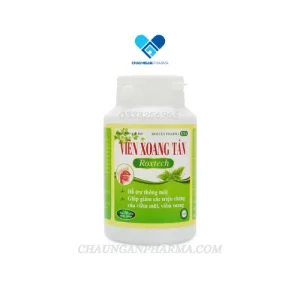 VIÊN XOANG TÁN ROXTECH - Giúp thông mũi, giảm viêm mũi dị ứng, viêm xoang - Chai 50 viên - Châu Ngân Pharma - Hình ảnh 2