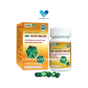 DMC - XUYÊN TÂM LIÊN - Hỗ trợ giảm ho, đau rát họng - Châu Ngân