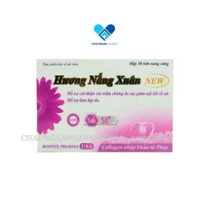 HƯƠNG NẮNG XUÂN NEW Cân Bằng nội tiết - giữ mãi nét thanh xuân - Hộp 30 Viên/Hồng-Hộp 30 Viên - Châu Ngân