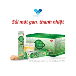 Viên Sủi CÀ GAI LEO Roxtech - Tuýp 10 Viên - Châu Ngân Pharma