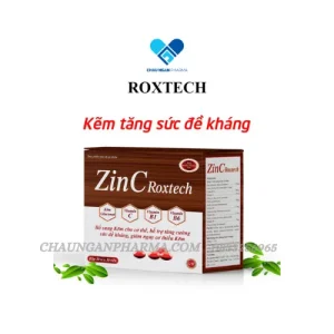 ZinC Roxtech Bổ Sung Kẽm, Tăng Cường Đề Kháng – Hộp 100 Viên - Châu Ngân