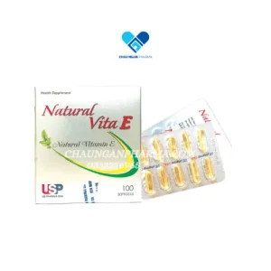 Soft. NATURAL VITA E USP Hộp100 viên - Châu Ngân