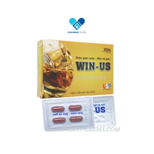 Combo 2 Tab. WIN – US Viên giải rượu Hộp 4 viên - Châu Ngân