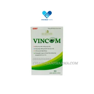 VINCOM Mdp Usa Cao việt quốc, dầu cá - Hộp 30 viên - Châu Ngân - Hình ảnh 2