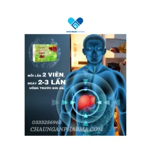 Giải Độc Gan Rosabela Hộp 50 viên - Châu Ngân Pharma - Hình ảnh 2