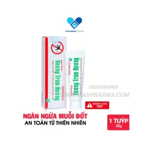 Kem Thoa Vương Tràm Hương Hadiphar Ngăn ngừa muỗi đốt và các loại côn trùng cắn Tube 20g - Châu Ngân