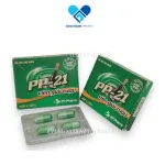 Combo 5 hộp VIÊN GIẢI RƯỢU PP-21 (Hộp 1 vỉ x 4 viên Nang Cứng) - Châu Ngân