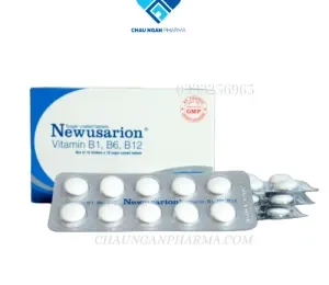 NEWUSARION PP.Pharco viêm dây thần kinh, đau dây thần kinh, đau nhức xương khớp Hộp 50 viên Bao Đường - Châu Ngân - Hình ảnh 2