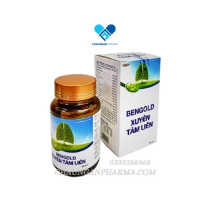 BENGOLD XUYÊN TÂM LIÊN MDP-USA nâng cao thể trạng, giảm ho, tiêu đờm Chai 120ml - Châu Ngân