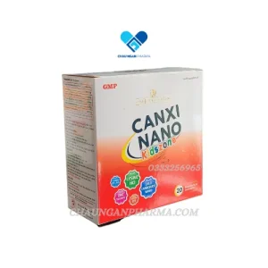 CANXI NANO KIDSZONE MDP-USA Bổ sung calci, vitamin D3 giúp xương, răng chắc khỏe Hộp 20 ống x 10 ml - Châu Ngân - Hình ảnh 3