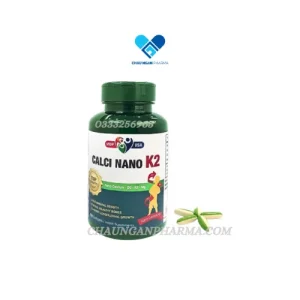 CALCI NANO K2 MDP-USA Lọ 120 viên nang - Châu Ngân - Hình ảnh 3