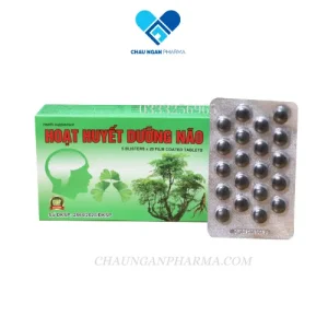 HOẠT HUYẾT DƯỠNG NÃO Đại Uy (viên bao phim) Hộp 100 viên - Châu Ngân