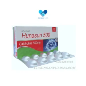 HUNASUN 500 Fort MDP-USA Bổ khí huyết, tăng khả năng hoạt động của não bộ  Hộp 30 viên - Châu Ngân
