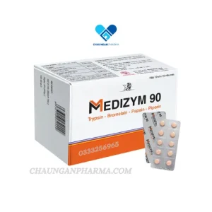 MEDIZYM 90 MDP-USA Cải thiện tình trạng đau khớp, nghẽn mạch vành Hộp 100 viên nén - Châu Ngân