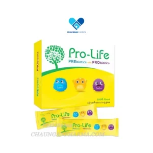 MEN VI SINH PRO-LIFE (probiotic and prebiotic) MDP-USA Hộp 10 gói - Châu Ngân