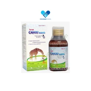 SIRO CANXI NANO MDP-USA  Thiếu niên ở độ tuổi phát triển chiều cao Chai 120ml - Châu Ngân Pharma