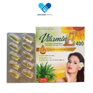  Vitamin E 400 Đ.Uy Hộp 100 viên - Châu Ngân