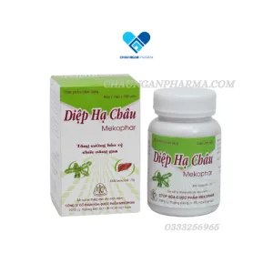 DIỆP HẠ CHÂU MEKOPHAR Hộp 1 lọ 100 viên