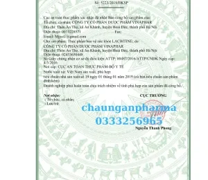 combo 2 hộp LACBITINE 1G Vinaphar Bổ sung men vi sinh đường ruột Hộp 10 gói – Châu Ngân - Hình ảnh 2
