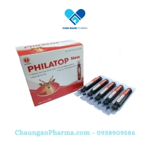 PHILATOP NEW (con nai) Bổ sung acid amin cho cơ thể - hộp 20 ống nhựa – Châu Ngân Pharma - Hình ảnh 2