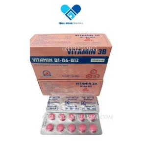 Vitamin 3B VINAPHAR (B1+B6+B12) Hộp100 viên – Châu Ngân
