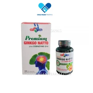 Premium GinkgoNatto Plus with Coenzyme Q10  MDP-USA Lọ 120 viên – Châu Ngân