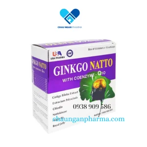Ginkgo Natto with Coenzyme Q10 Hộp 100 viên - USA - Châu Ngân Pharma
