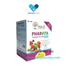 PHARVITA PLUS Health Nurture Hộp 100 viên - Châu Ngân Pharma