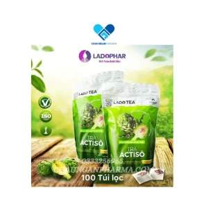 Lado Tea - Trà Atiso - Gói 100 túi - Châu Ngân Pharma