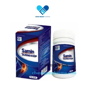 Samin DƯỠNG KHỚP - Giúp nuôi dưỡng sụn khớp - Lọ 60 viên - Châu Ngân Pharma