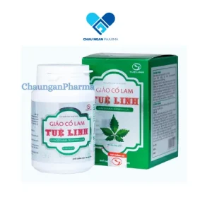 Giảo Cổ Lam Tuệ Linh ngăn ngừa xơ vữa động mạch Hộp 60 viên - Châu Ngân Pharma