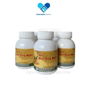 Nghệ mật ong Đại Uy - Lọ 500 viên - Châu Ngân Pharma