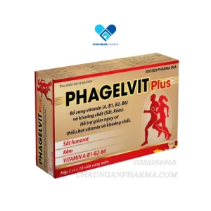 Phagelvit Plus - Hộp 30 viên - Châu Ngân Pharma