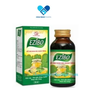 Siro EZIBO đau rát họng, giảm ho khan, khản tiếng Hộp 1 lọ x 90ml – Châu Ngân pharma