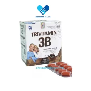 Trivitamin 3B - Hộp 100 viên nang mềm - Châu Ngân pharma