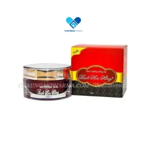 Kem dưỡng trắng da Bạch Hoa Hồng Đỏ_Hủ 15gr - Châu Ngân Pharma
