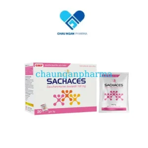 Tpbvsk Men vi sinh SACHACES MDP USA Hộp 20 gói x 3g - Chaunganpharma