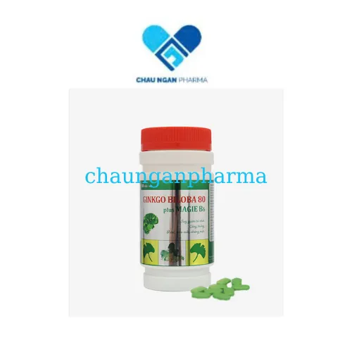 TPBVSK GINKGO BJLOBA 80 PLUS MAGIE B6 MDP USA Lọ 100 viên nén – Chaunganpharma