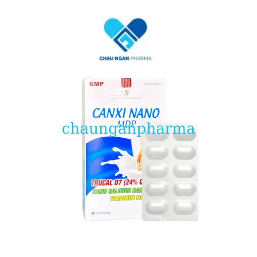 TPBVSK Canxi Nano MDP USA Hộp 30 viên nang cứng – Chaunganpharma