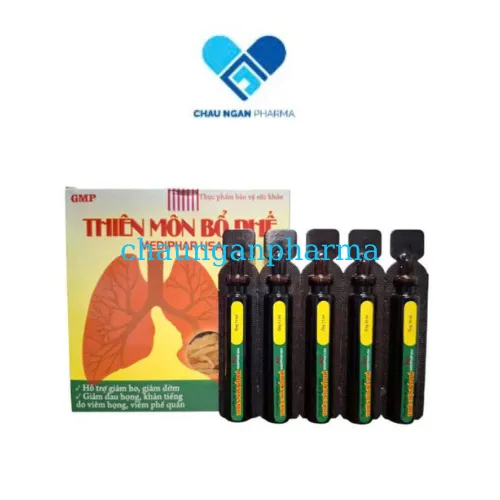 Tpbvsk THIÊN MÔN BỔ PHẾ MDP USA Hộp 20 ống- Chaunganpharma