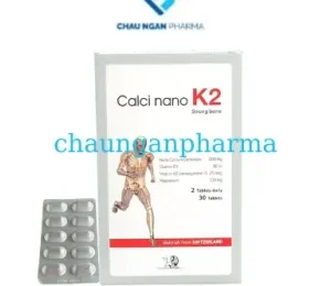 TPBVSK CALCI NANO K2 BONE MDP USA Hộp 30 viên- Chaunganpharma