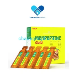 Tpbvsk MENPEPTINE GOLD MDP USA Hộp 4 vĩ x 5 ống*10ml - Chaunganpharma